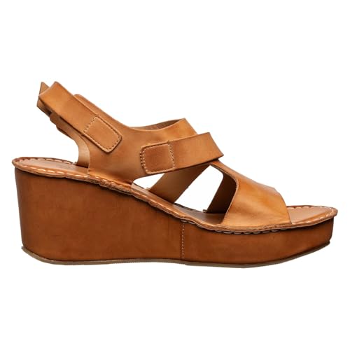 Antelope Women's Wallis Leather Wedge Sandals3