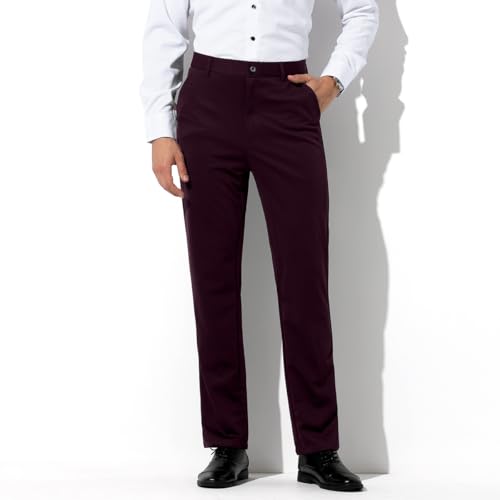 Men's Classic Fit Casual Stretch Pant with Pockets