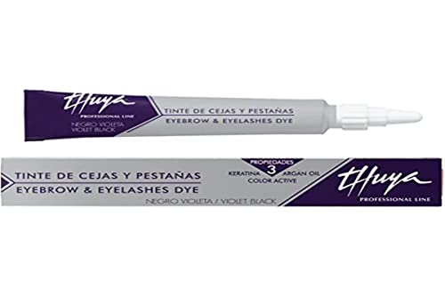 THUYA Tinte Negro Violeta DE Cejas Y PESTAÑAS, Estandar