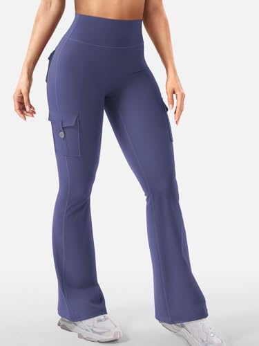Image of YEOREO CoreFlex Women Workout Flare Leggings