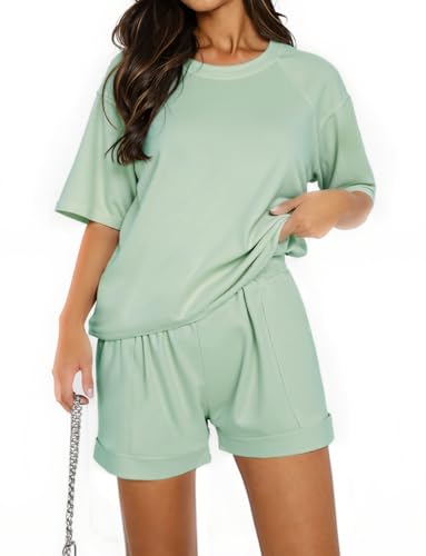 Facile da Lavare: Tuta donna felpata in lavatrice. Tessuto resistente, morbido e durevole. Ideale come completo sportivo donna estivo o tuta donna casa. Perfetta per primavera, estate o viaggi.