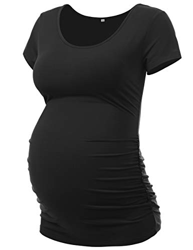 Maternity Shirts Maternity Tops Maternity Clothes Pregnancy Clothes Black Maternity Shirts S