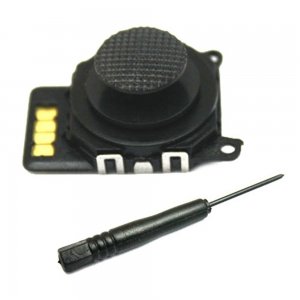 Analog Joystick Black + Cross Tool for Sony PSP 2000