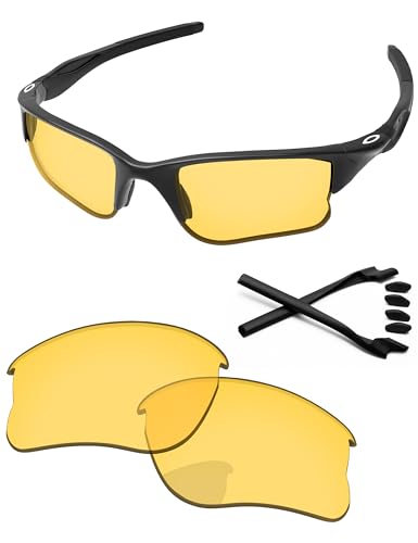 Image of Replacement Lenses & Rubber Kits for Oakley Half Jacket 2.0 XL OO9154 62mm - Precise Fit, UV Block, Impact Resistant