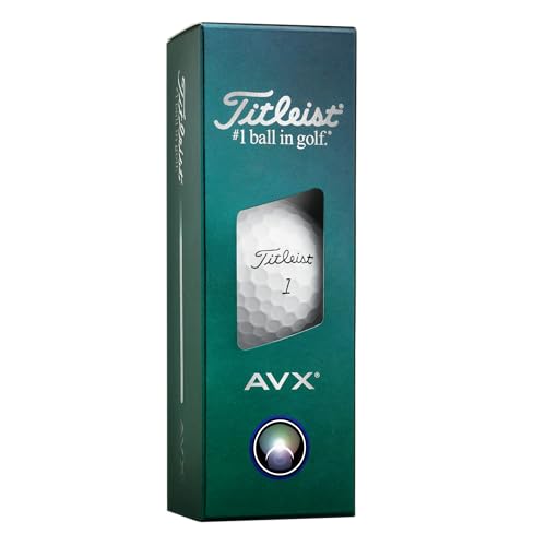Titleist AVX Golf Balls – Premium Low-Spin Performance