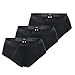 Joop! 3er Pack Herren Mini Briefs in Schwarz Gr. M