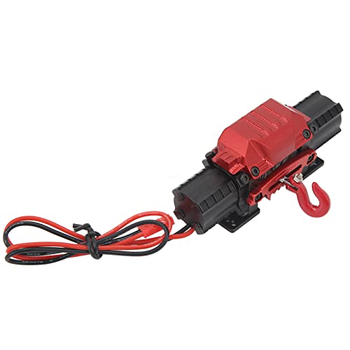 Cabrestante eléctrico para auto RC motor dual 10kg miniatura 6