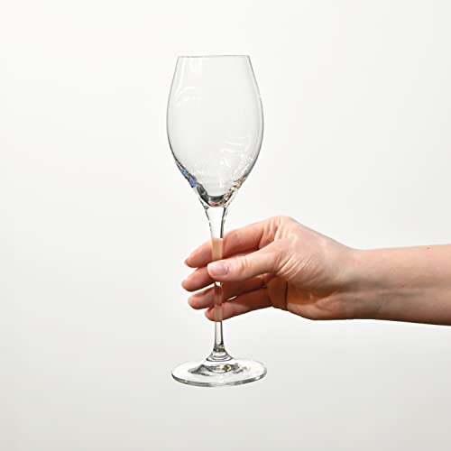 Foto von Krosno Champagnergläser Prosecco-Gläser | Set von 6 | 280 ML | Harmony Kollektion | Sektgläser Sektflöten | Perfekt für zu Hause, Restaurants und Partys | Spülmaschinenfest