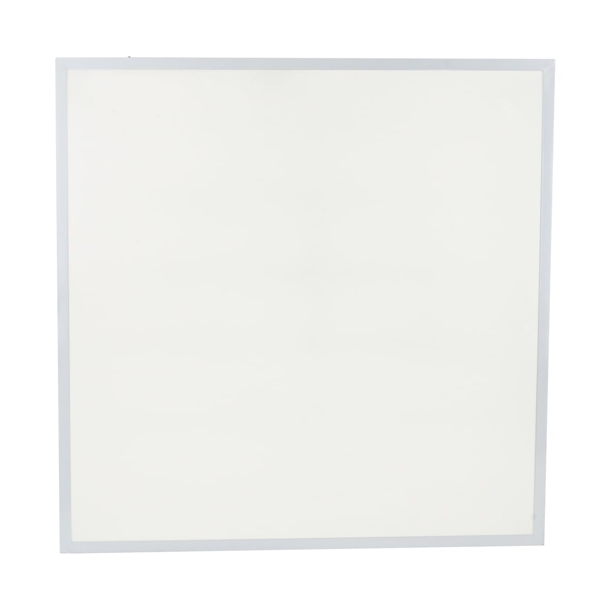 Jandei - Plafoniera LED di superficie quadrata 60x60 cm 50W 6000K, bianco slim