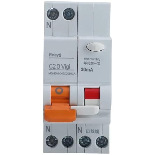 Disjoncteur EA9C45 1P+N 40A avec double câblage pour tableau électrique