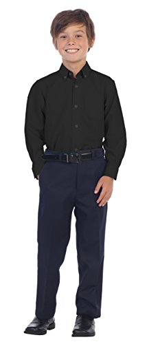Gioberti Boy's Oxford Long Sleeve Dress Shirt2