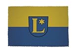 U24 Brillenputztuch Löchgau Fahne Flagge Glasreinigungstuch Microfasertuch