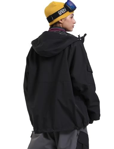 Image of GSOU SNOW Mens Womens Baggy Snowboard Jacket Ski Jacket 20K Waterproof