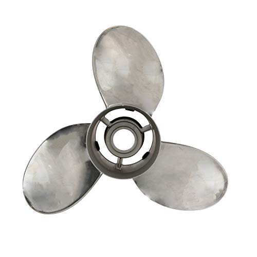 Quicksilver Thunderbolt Propeller High Polished Stainless Finish, 15.8 dia x 15 pitch, Right Hand