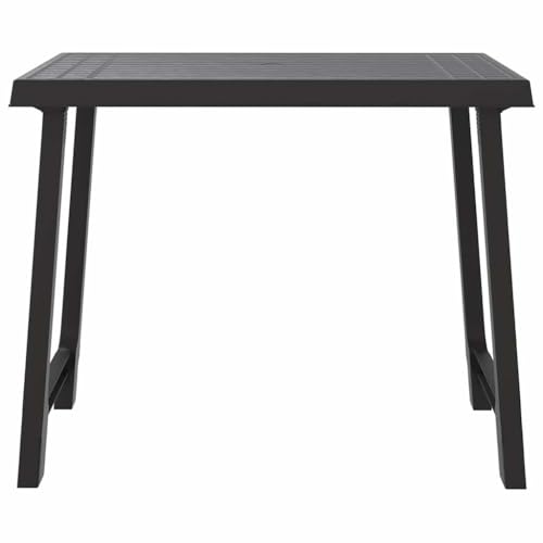 Table de camping anthracite robuste 79 x 56 cm pour extérieur et jardin - 5
