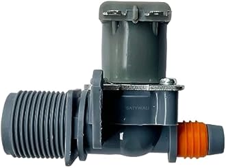 SATYWALI Single Water Inlet/feed Valve Grey compatible for SAMSUNG Top Load Washing Machine 2 Pin 220/230V
