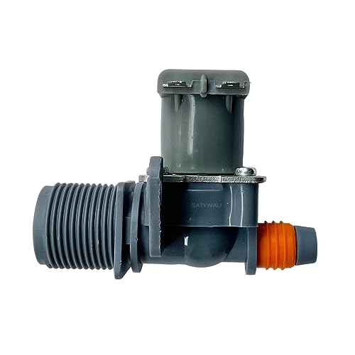 SATYWALI Single Water Inlet/feed Valve Grey compatible for SAMSUNG Top Load Washing Machine 2 Pin 220/230V