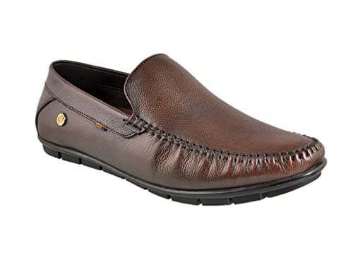Image of Buckaroo BCK LINKER FullGrain Natural Leather Loafer