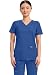 WW Revolution by Cherokee WW610 Women's Mock Wrap Scrub Top, Galaxy Blue, S