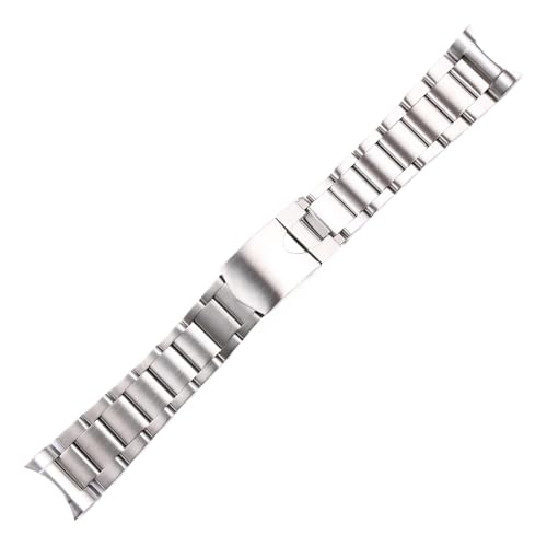 Bracelet montre 22mm acier bicolore mat résoud l'usure de votre maillon