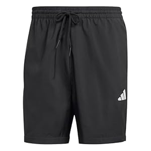 adidas Men's Essentials SMALL Logo Chelsea, Black/White, M