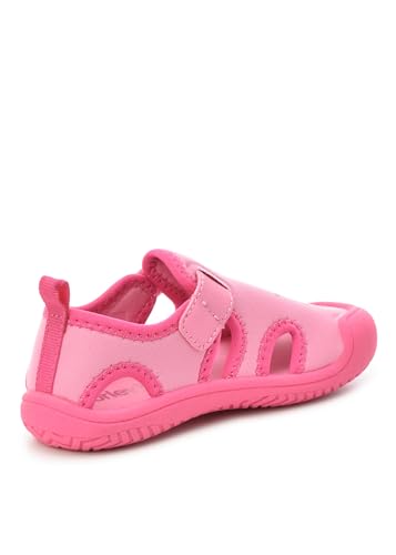 Image of Hurley Kona Toddler Water Shoes - Beach Essentials, Girls and Boys Closed Toe Sandals, Lightweight, Breathable, Kids Water Shoes with Non-Slip Sole and Adjustable Straps, Outdoor Toddler Swim Shoes