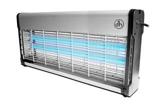 Mata-moscas eléctrico profesional 2 x 20W