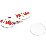 totalElement 3/8 Inch Steel Disc with 3M Adhesive, Blank Metal Strike Plates (80 Pack)