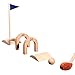 Gidenfly Set di palline da golf per bambini, mazze da golf in legno, set di giocattoli da golf per bambini e bambine