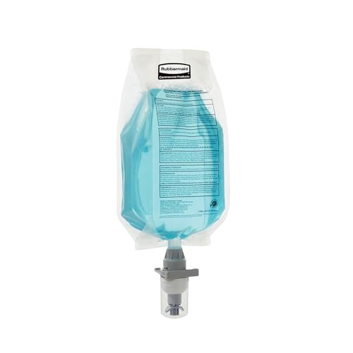 Rubbermaid Commercial Products AutoFoam Moisturizing Hand Soap Refill, 1100mL, Green Seal Certified, Light Floral Scent, Compatible with RCP's AutoFoam & AutoFoam LumeCel Dispensers (FG750112)