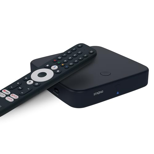 STRONG SRT420 TV Box Android TV 4K Con Porta Ethernet,