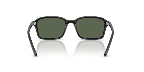 Ray-Ban RJ9131S Square Sunglasses, Black/Dark Green, 50 mm4