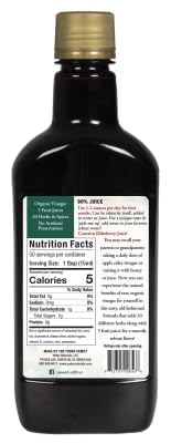 Yoder’s Good Health Recipe Apple Cider Vinegar Liquid Complex, 25 oz, Amish Harvest Herbal Tonic with Elderberry Juice, Organic Wildcrafted Herbs, Raw Detoxifying Antioxidants (6) - Thumbnail 2