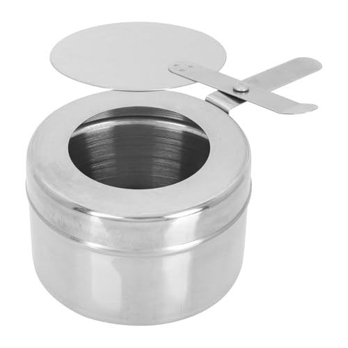 GALPADA Estufa de Alcohol Portátil para Cocina al Aire Compacta y Ligera Quemador de Acero Duradero para Camping y Viajes