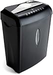 Aurora High Security Paper and Credit Card Shredder with 3.7-Gallon Wastebasket, 8-Sheet Cross-Cut with Basket