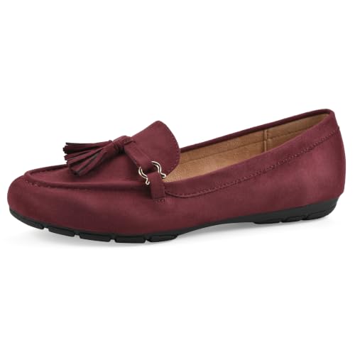 Image of Cliffs by White Mountain Women's Gush Cushioned Driving Moccasin Loafer Flat