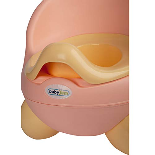 Babyjem, Potty Potty Toiletbril met rugleuning, voor kinderen, toiletbril, toilettrainer, kindertoilet, antislip… - Afbeelding 6