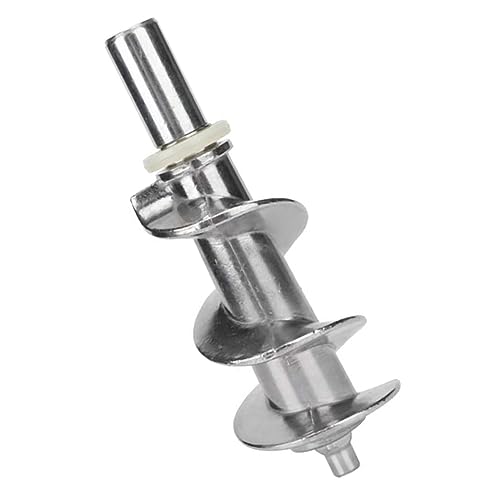 CHICAMPERA Tornillo Carne Eléctrica Inoxidable Accesorio de Cocina Compatible con Picadoras de Carne Instalación y Duradera