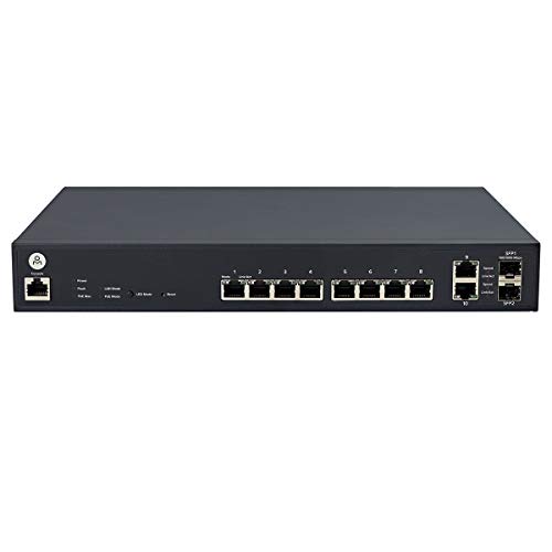 Open-Mesh S8-L Fanless 8-Port PoE+ Cloud-Managed Desktop Switch (55W)