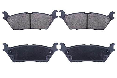 Image of Rear Brake Pads D1790 Ceramic Replacement For Select Ford 2015-20 F-150, Ford 2018-2021 Expedition, Lincoln 2018-2021 Navigator Hardware Kits Included