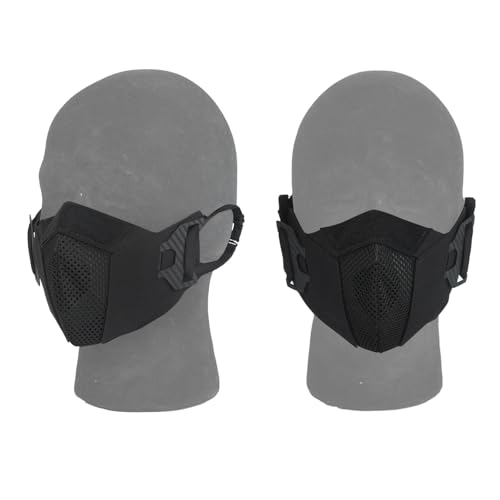 Tactical Face Mask Real CS Lower Half Face Protection Breathable Mask