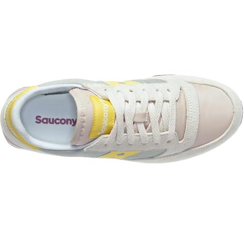 Saucony Women's Jazz Triple Sneaker, Gray/Yellow, 54