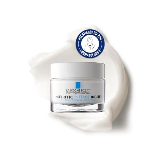 La Roche Posay, Nutritic Intense Rica, Crema Hidratante Reconstituyente, Calma y Nutre la Piel, Textura Rica, Hipoalergénica, Para Pieles Secas a Muy Secas, 50 ml