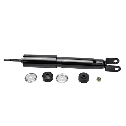 Image of Detroit Axle - Front 2pc Shock Absorbers for GMC Chevy Suburban Avalanche Yukon XL Express Savana 1500, Tahoe Express 2500 2 Shock Absorbers Assembly Replacement