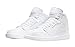 Jordan Mens Air Jordan 1 Mid 554724 136 Triple White-Size 10,White/White-white