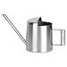 Innaffiatoio Acciaio Inox con Beccuccio Lungo Grande Capacità e Impugnatura Ergonomica per Piante da Interno Bonsai Piante da Scrivania e Vasi Piccoli immagine