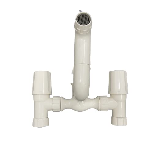 VECTUS SILK PTMT WALL MIXER WITH L BEND IVORY