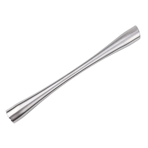 KICHOUSE Professional Cocktail Muddler Crushed Ice Muddler Gridded Texture Bar Tools