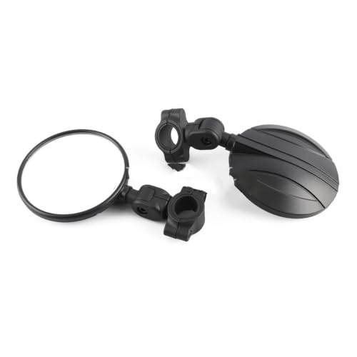 Espejo retrovisor de moto redondo para rutas urbanas y viajes en manillares de 22 mm