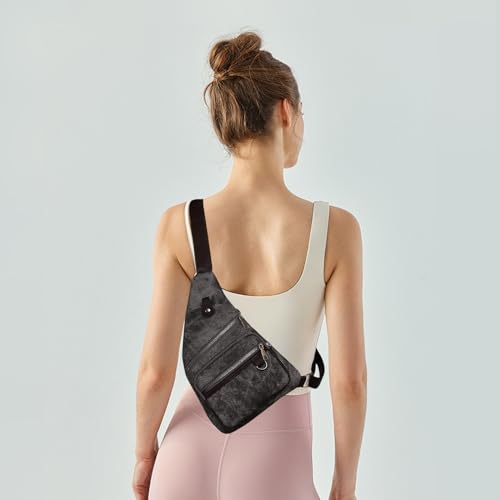 Anti Theft Travel Bag for Women Men Anti Theft Waterproof Slim Sling Bag Crossbody Shoulder Bags3